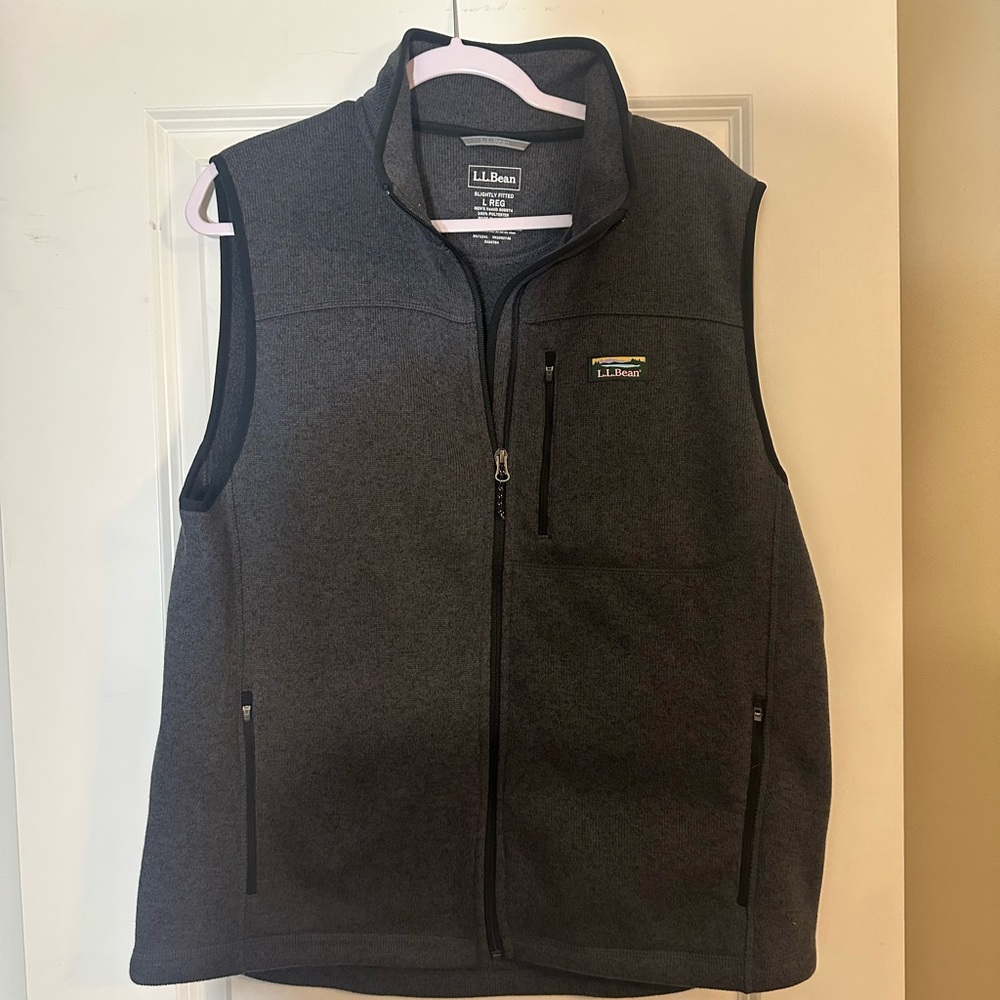 L.L. Bean Gray Men's Vest